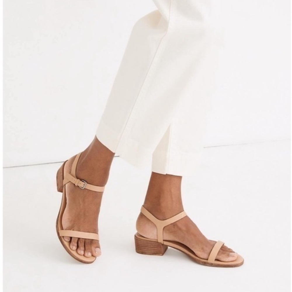 Madewell The Louise Sandal in Leather size 6